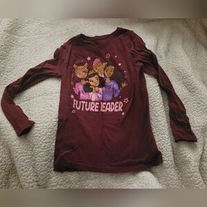Future Leader Kids Shirt - Maroon M 7/8